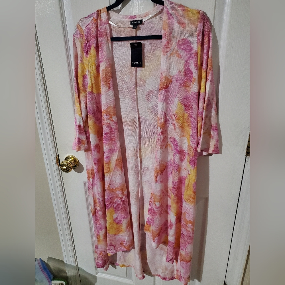 Torrid Kimono Hi-low Duster